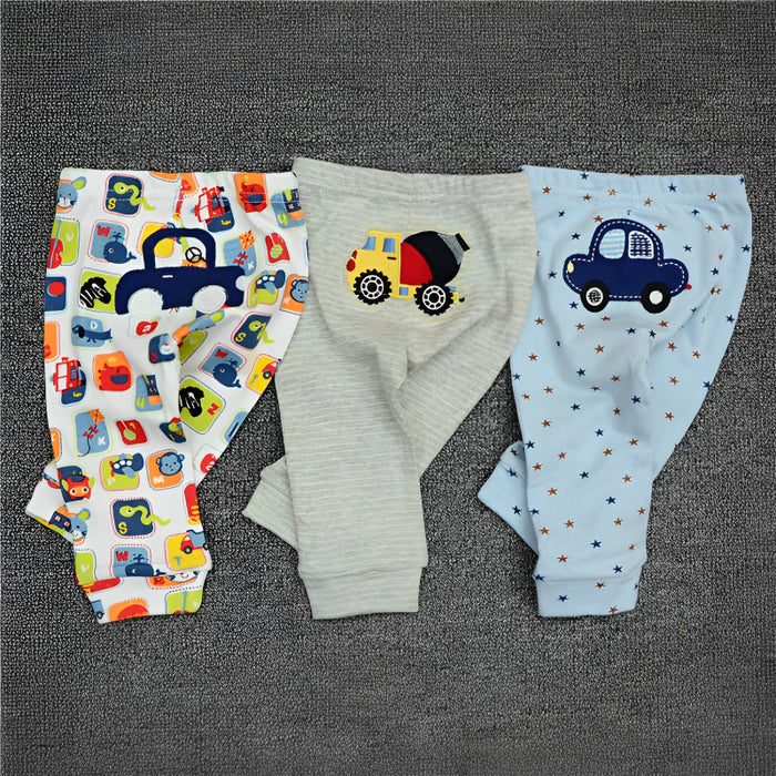 Casual 3Pcs Toddler Pajama Pants