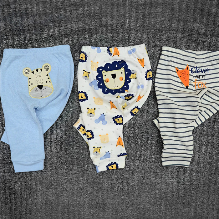 Casual 3Pcs Toddler Pajama Pants