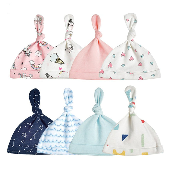 0-6 Months Newborn Pure Cotton Hats