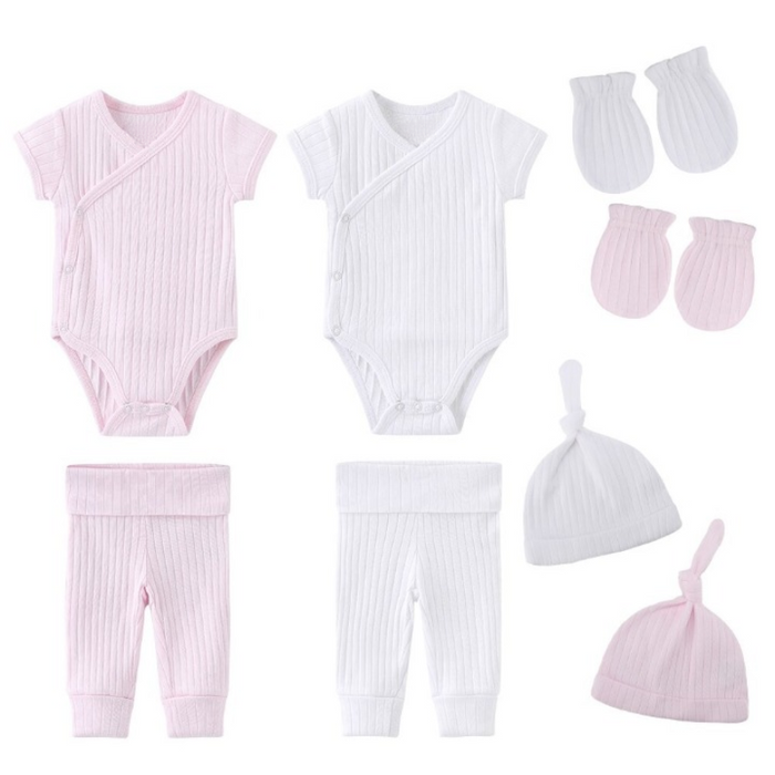 8Pcs Jumpsuit Set For Babies