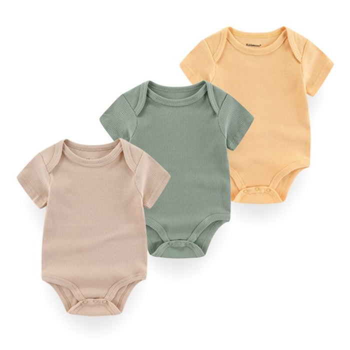 3-Piece Baby Christmas Comfortable Bodysuits