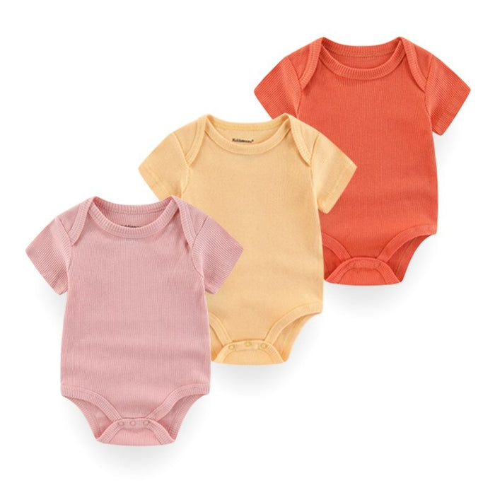 3-Piece Baby Christmas Comfortable Bodysuits