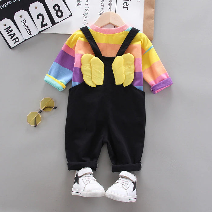 Baby Girls Jumpsuit With Wings