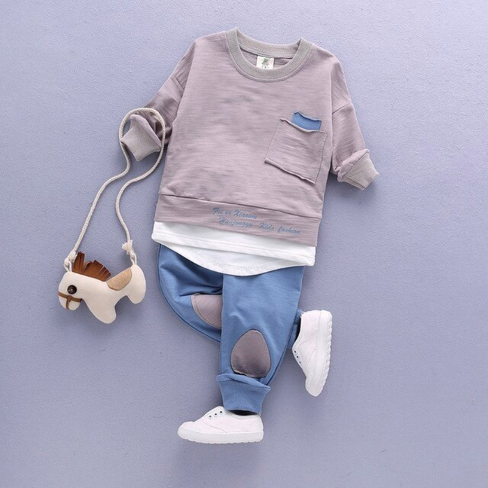 The Pastel Elephant Children's Suit