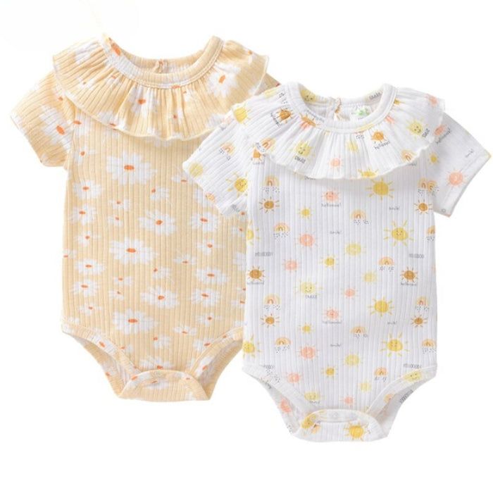 Newborn Girl Summer Jumpsuit Bodysuits