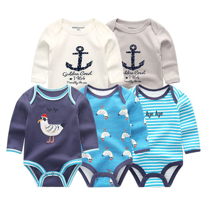 Infant Newborn Boys Girls Romper Set