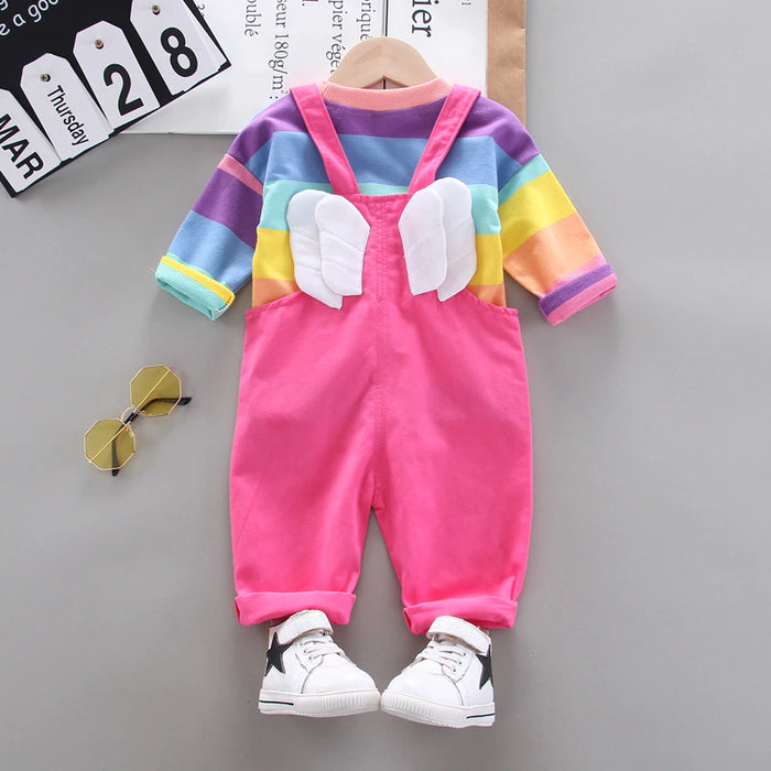 Baby Girls Jumpsuit With Wings