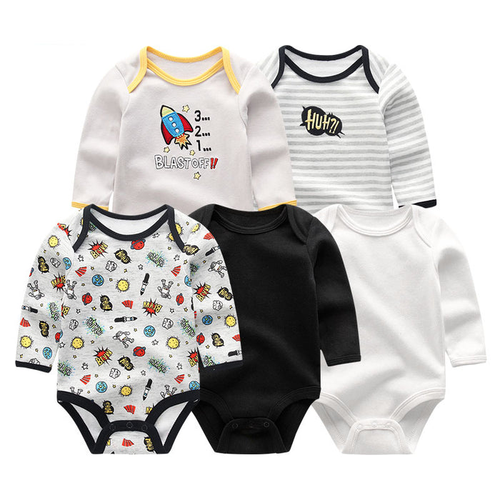 Infant Newborn Boys Girls Romper Set