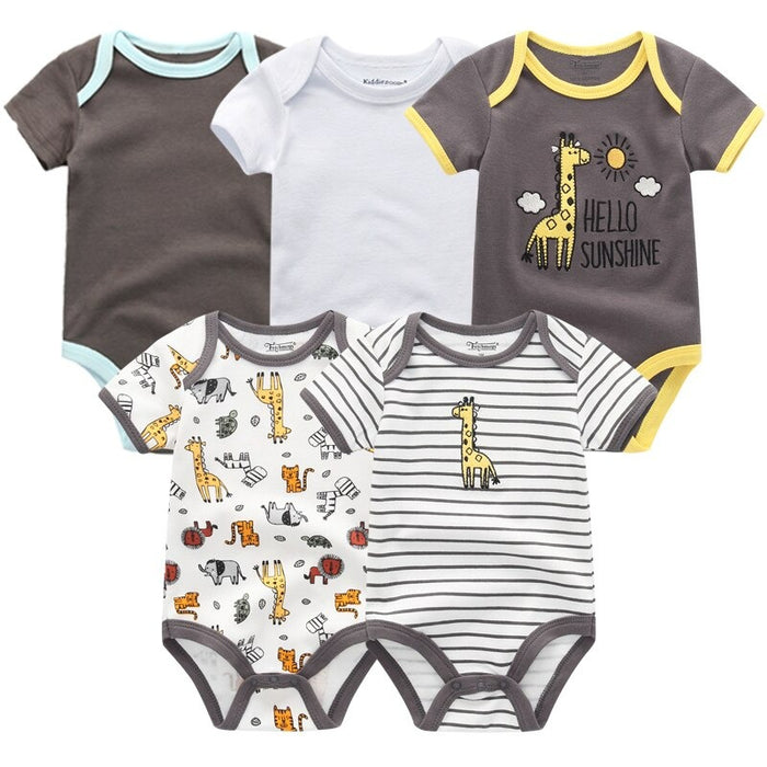 Multicolor Newborn Neutral Clothes Unisex Baby Jumpsuits