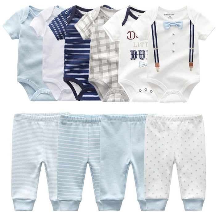 Infant Baby Boy And Girl Bodysuits Clothes Set