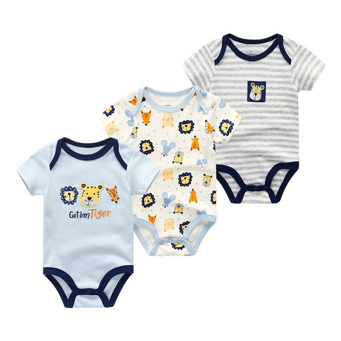 3Pcs Newborn Girl Clothes Bodysuits