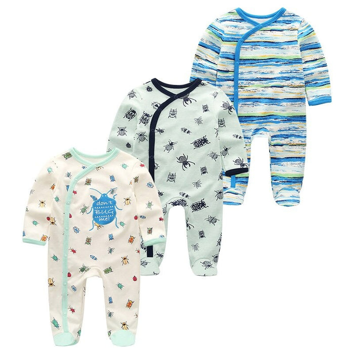 3Pcs Rompers Clothes Set For Infant