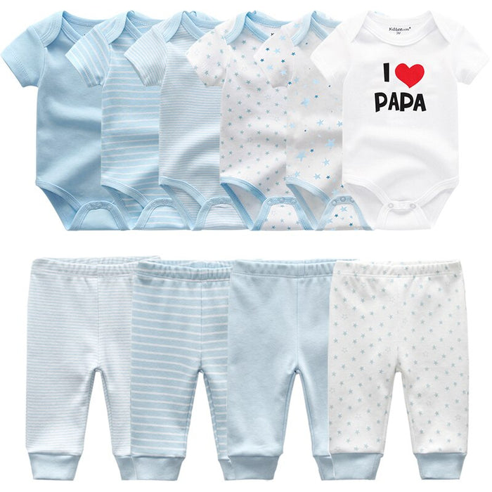 Infant Baby Boy And Girl Bodysuits Clothes Set