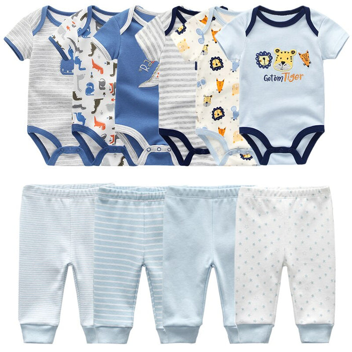 Infant Baby Boy And Girl Bodysuits Clothes Set