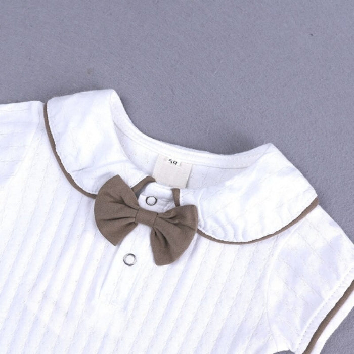 Summer Short Sleeve 2Pcs Newborn Bodysuits