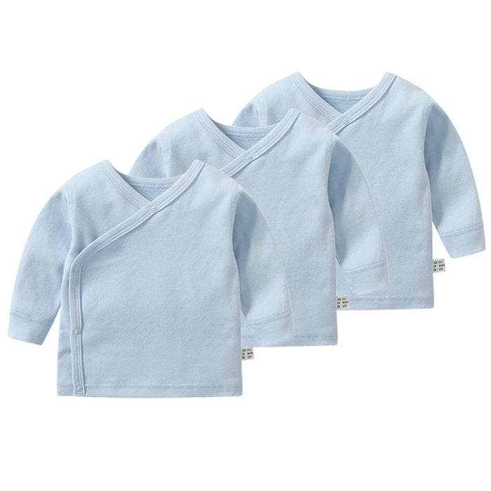 3Pcs Pure Cotton Long Sleeve T-Shirts