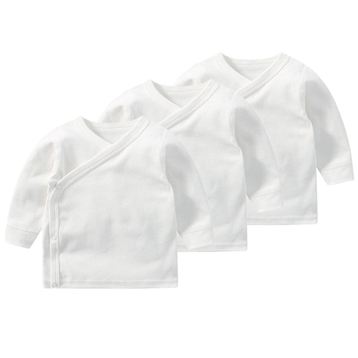 3Pcs Pure Cotton Long Sleeve T-Shirts