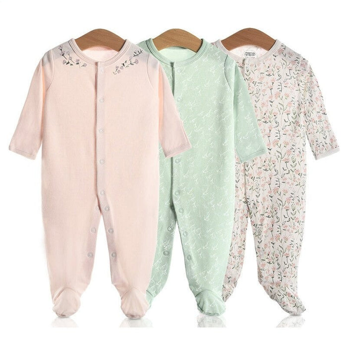 Newborn Baby Cotton Romper Set