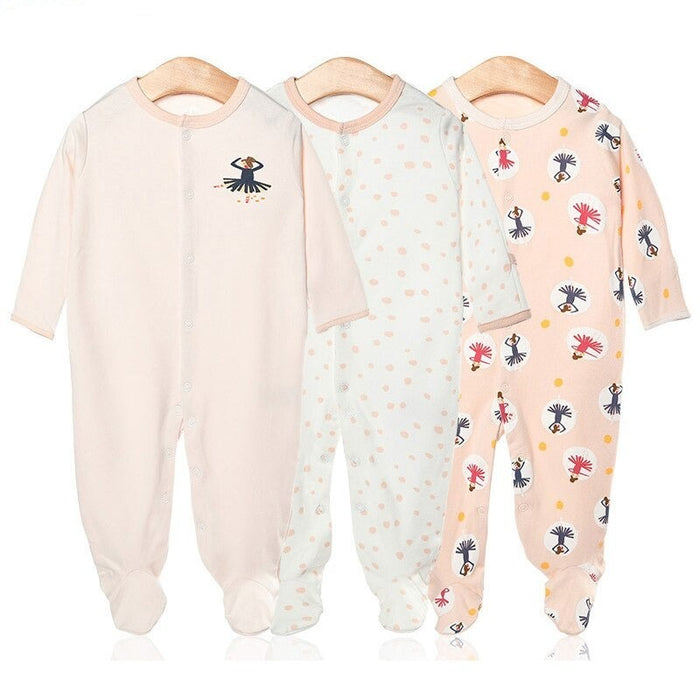 Newborn Baby Cotton Romper Set