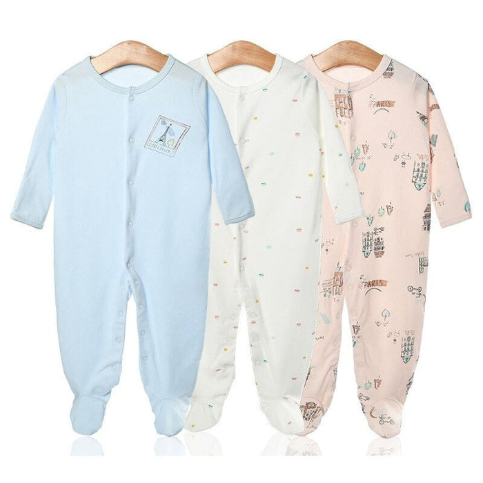 Newborn Baby Cotton Romper Set