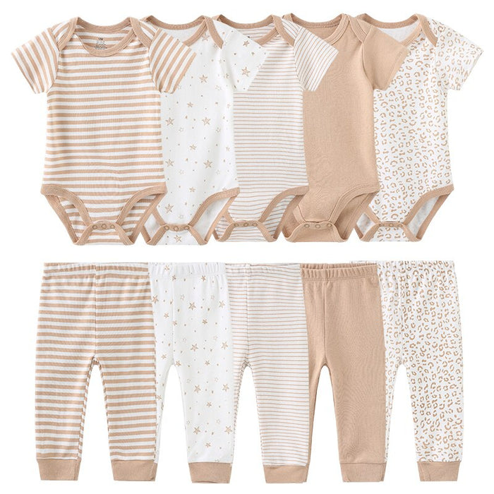 Infant Newborn Baby Boy Girl Clothes Outfits Bodysuits