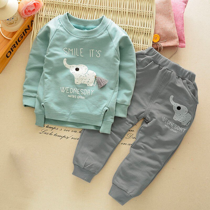 The Pastel Elephant Children's Suit