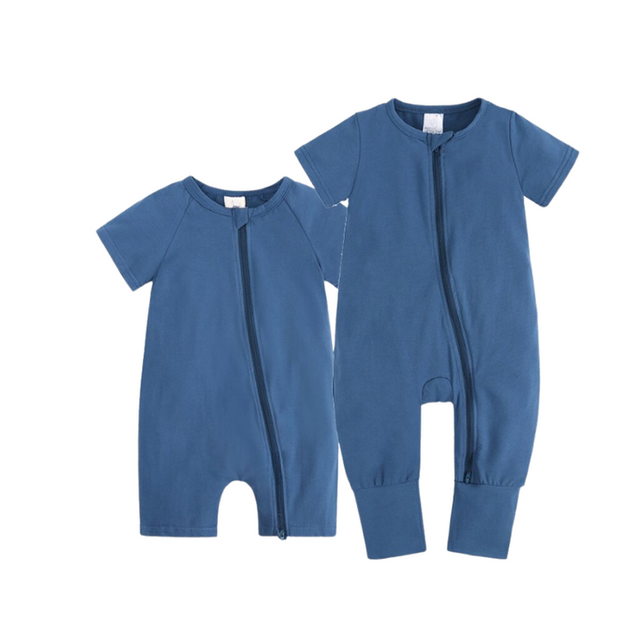 2Pcs Unisex New Born Baby Rompers Set