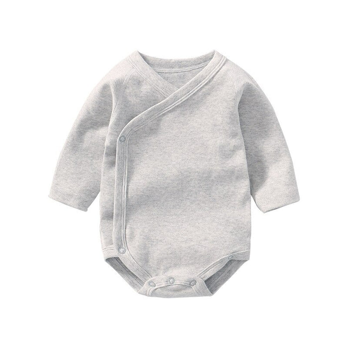 Stripe Long-Sleeved Jumpsuit For Infant