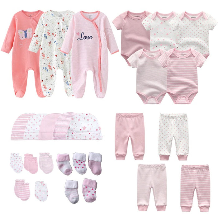 27Pcs Printed Baby Wear Jumpsuits