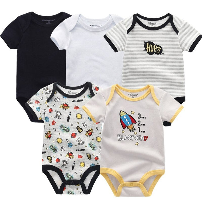 Multicolor Newborn Neutral Clothes Unisex Baby Jumpsuits