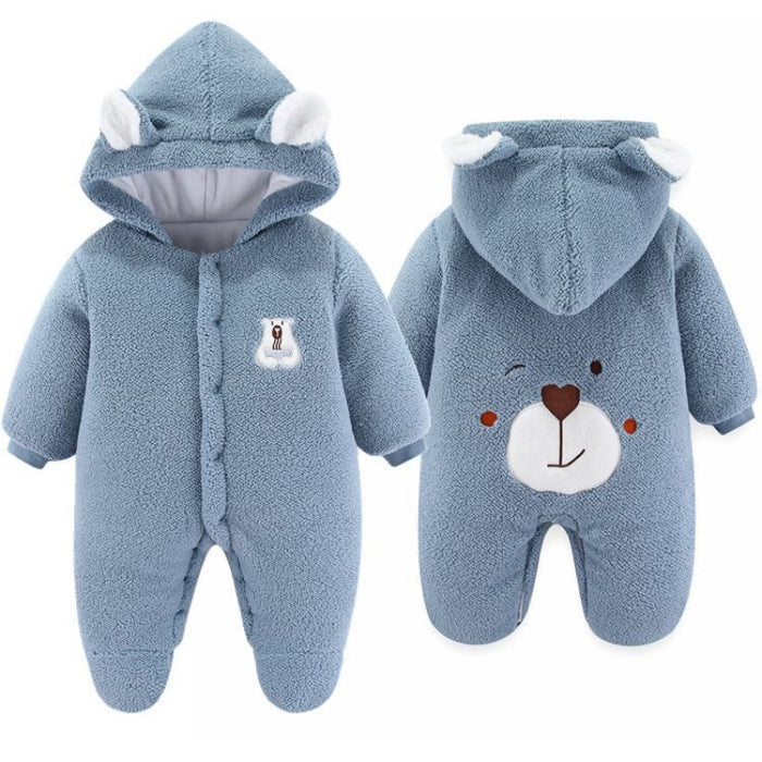 Hooded Romper For Baby