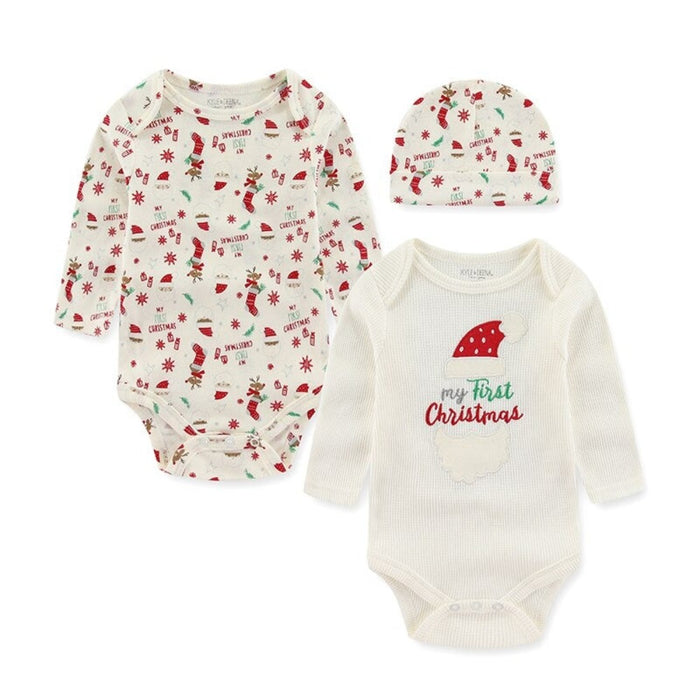 Newborn Christmas Jumpsuit Set