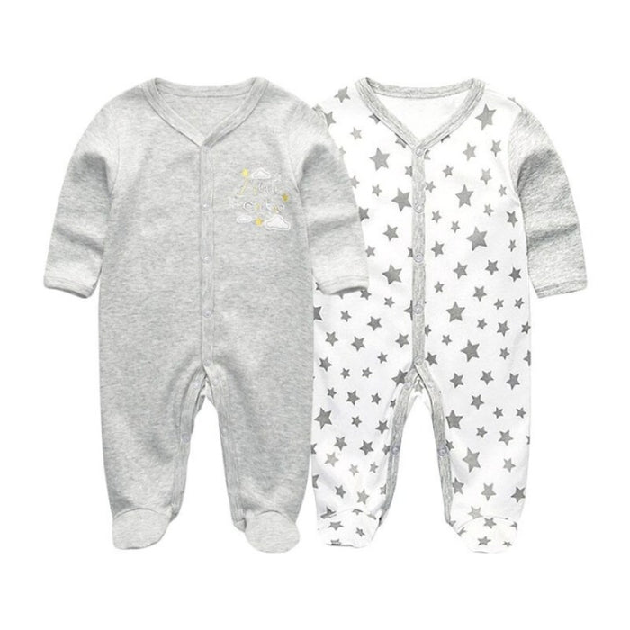 3Pcs Jumpsuit Set For Newborn Baby