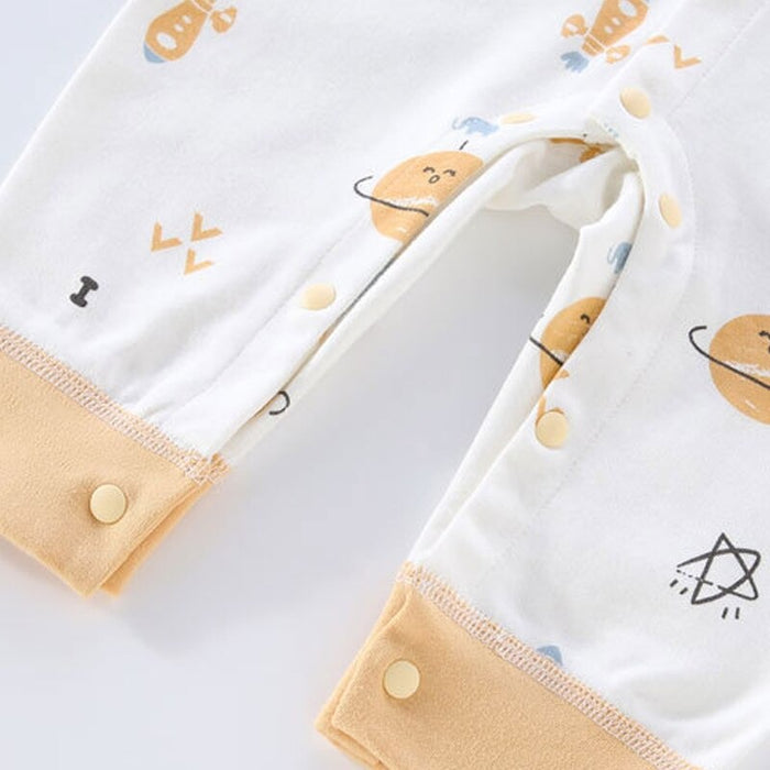 2Pcs Pure Cotton Newborn Jumpsuits