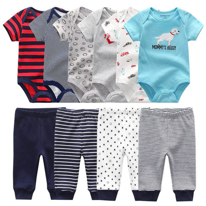 Newborn Baby Girl Clothes Set Bodysuits