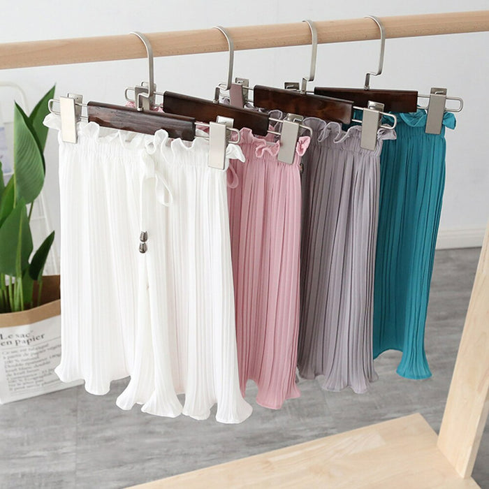 Girls Summer Chiffon Pants