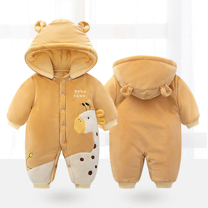 Newborn Baby Winter Romper