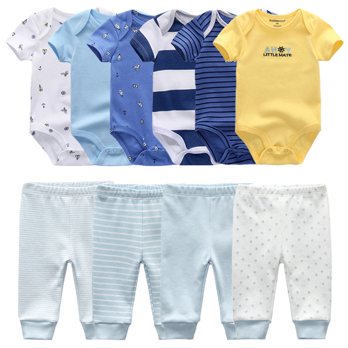 Newborn Baby Girl Clothes Set Bodysuits