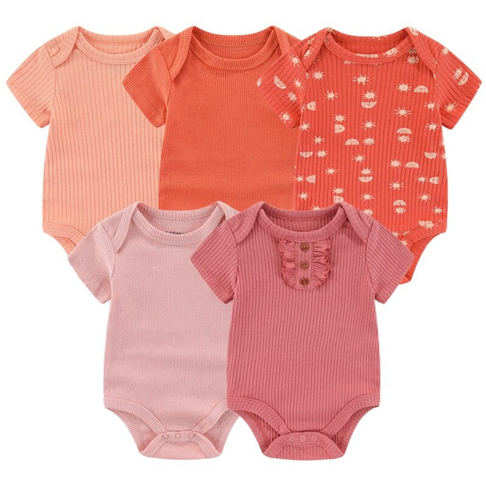 Multicolor Newborn Neutral Clothes Unisex Baby Jumpsuits