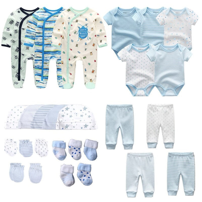 27Pcs Printed Baby Wear Jumpsuits