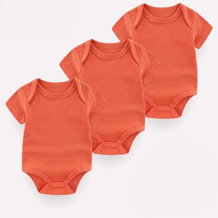 3Pcs Cotton Short Sleeve Toddler Clothes