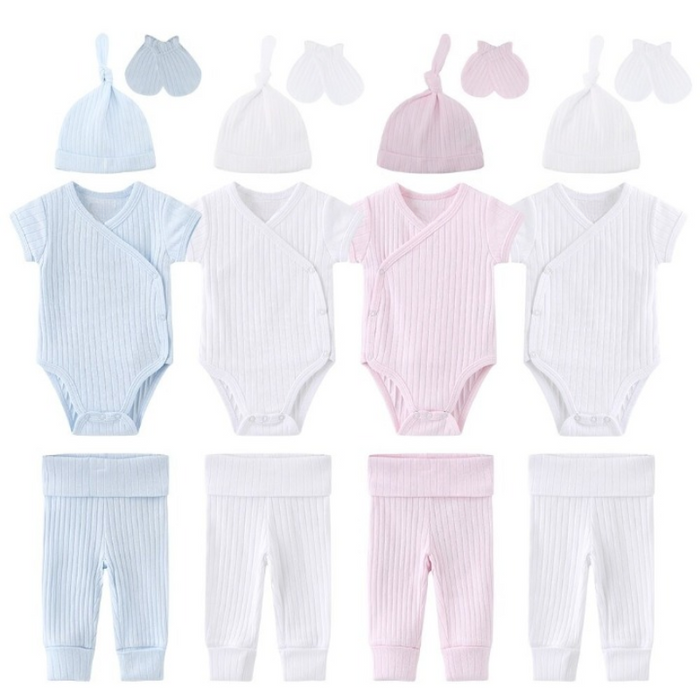 8Pcs Jumpsuit Set For Babies