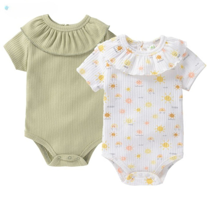 Newborn Girl Summer Jumpsuit Bodysuits