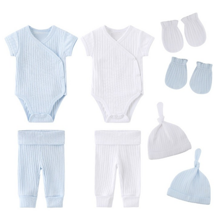 8Pcs Jumpsuit Set For Babies