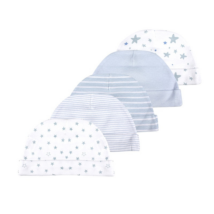 5Pcs Of Newborn Baby Pure Cotton Hats