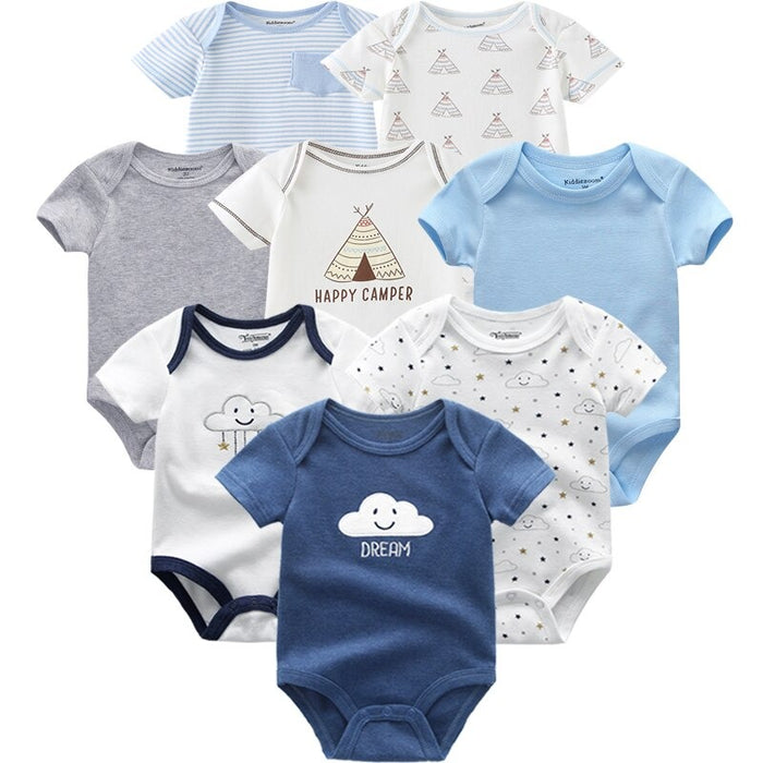 Newborn High-Quality Cotton Jumpsuits