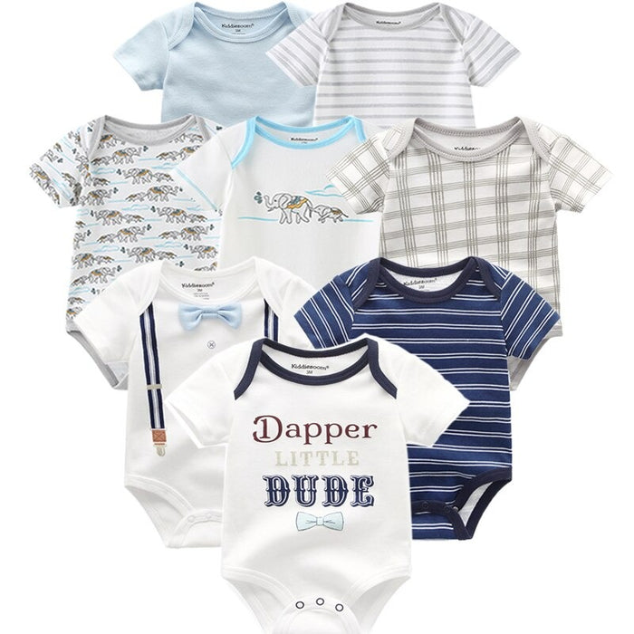 Newborn High-Quality Cotton Jumpsuits