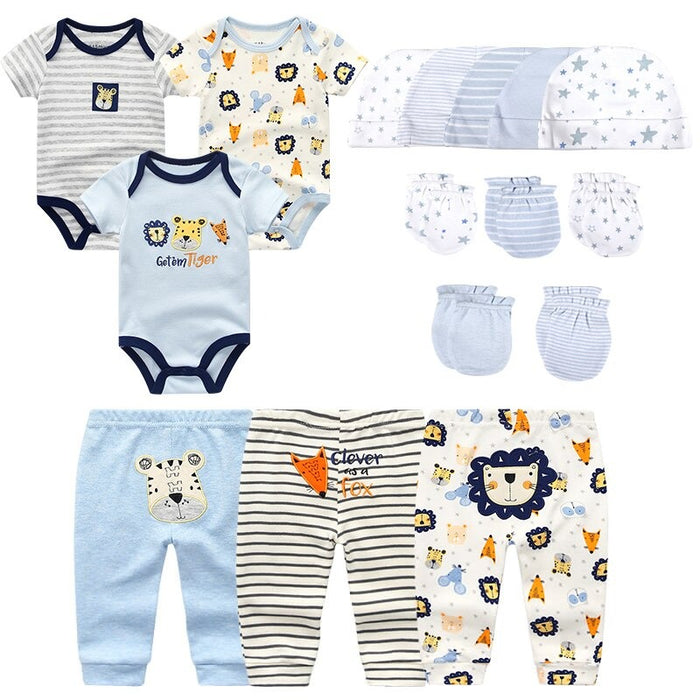 Small Baby Cotton Outfits Set