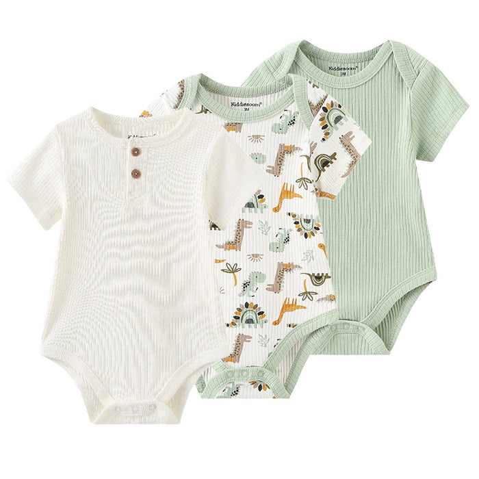 100% Cotton Baby Boy Bodysuits