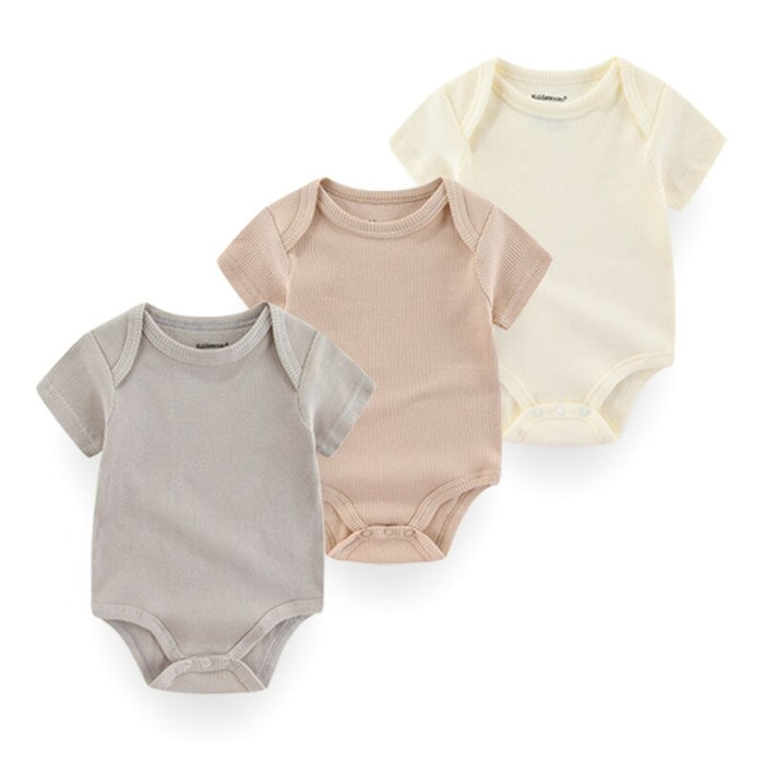 3-Piece Baby Christmas Comfortable Bodysuits